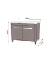 COZZE 2 részes alacsony 70 cm kültéri konyha modul
