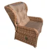 Rattan étkező garnitúra (dönt. fotel 6db+asztal) B (CYH775W-1B)
