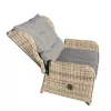 Rattan étkező garnitúra (dönt. fotel 6db+asztal)Sz (CYH775W-1SZ)