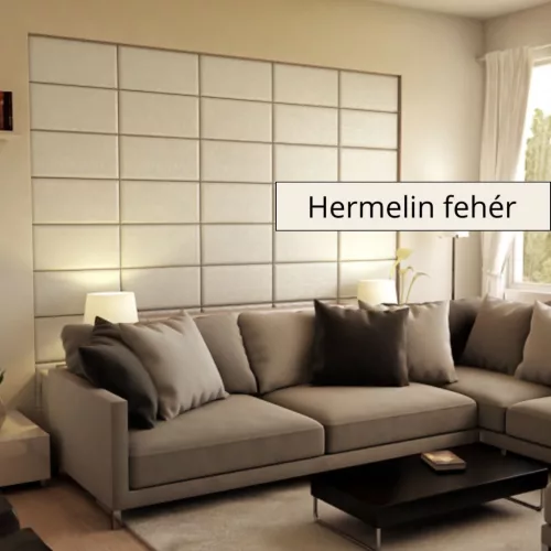 Cotomaxi 3D falpanel - Hermelin fehér