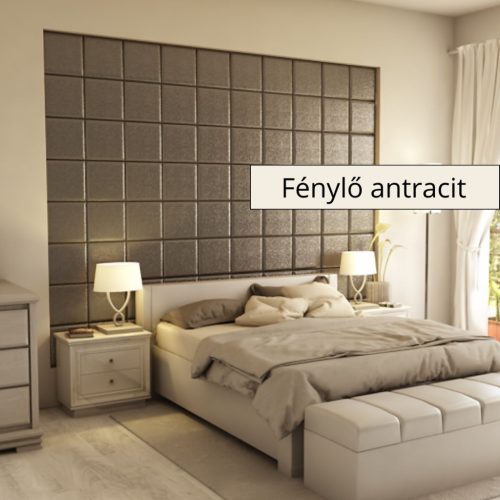 Cotomidi 3D falpanel -Fénylő antracit