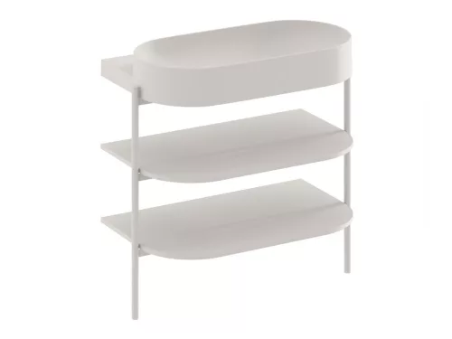 CS Yard 80 fürdőszobai bútor, Smoke Grey