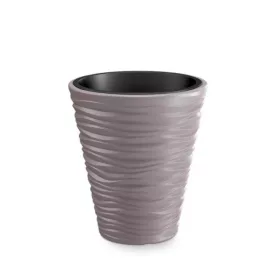 Kaspó vízsz.hullámos SAND/mocca (DBSA400/7529U)