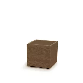 Kaspó MADERA SQUARE ECO WOOD 40 cm, natur(DMA400W/4665W)