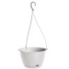 Függő rattan kaspó 21 cm, többféle színben (DRLW215)