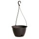 Függő rattan kaspó 24 cm, umber (DRLW240/440U)