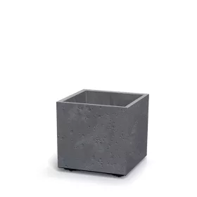   Kaspó SIERRA SQUARE BETON EFFECT 40 cm, marengo(DSI400E/425U)