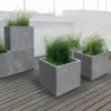 Kaspó SIERRA CASE BETON EFFECT 80 cm, marengo(DSI800E/425U)