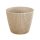 Kaspó 130 kötött mintás ECO WOOD, natur