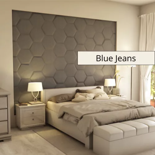 Estado 3D falpanel 40cm csúcsátmérő -Blue Jeans