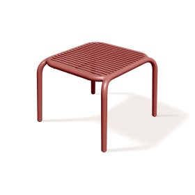 Kerti kis asztal BRENE, retro vörös