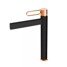 Ferro Zaffiro magas mosdó aut.rose gold/fekete