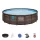 Bestway BORA BORA rattan hatású fémvázas medence szett 549x122 cm