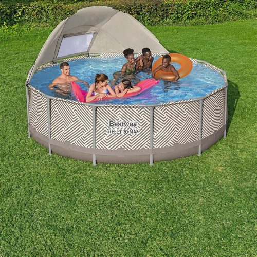 Entalula fémvázas medence szett 396x107 cm