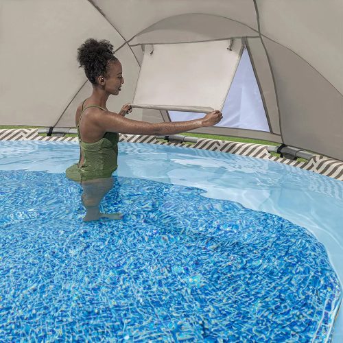 Entalula fémvázas medence szett 396x107 cm