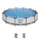 Bestway BAHAMA SUPERIOR fémvázas medence szett 366x76 cm