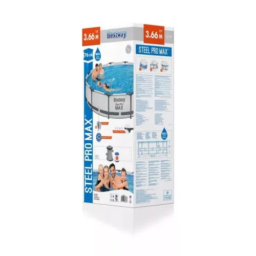 Bestway BAHAMA SUPERIOR fémvázas medence szett 366x76 cm