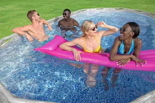 Power Steel Swim Vistar SUMATRA Ovális fémvázas medence szett ablakkal 549x274x122 cm