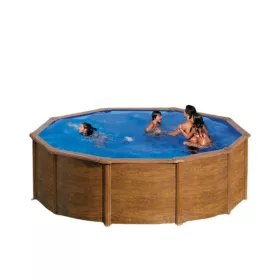 Pontaqua WOOD kerek merevfalú medence 4,6 x 1,2 m  (FFA731)