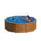 PONTAQUA WOOD 4,6 x 1,2 m családi merevfalú medence (FFA731)