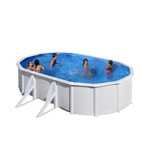  Pontaqua WHITE STAR ovális merevfalú medence 6,10x3,75x1,32m (FFA762)