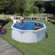 Pontaqua White medence, 3x1,2m