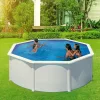 Pontaqua White kerek merevfalú medence 3,5x1,2m (FFA811)