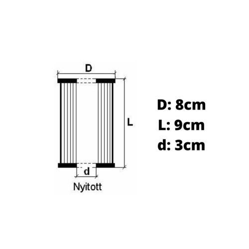 Bestway szűrőbetét I. 1,5 m3/h  