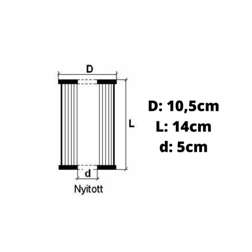 Bestway szűrőbetét II. 2 m3/h  