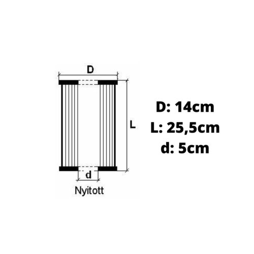 Bestway szűrőbetét IV. 9,5 m3/h