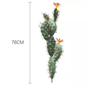 Műnövény Kaktusz virágzó 60 cm