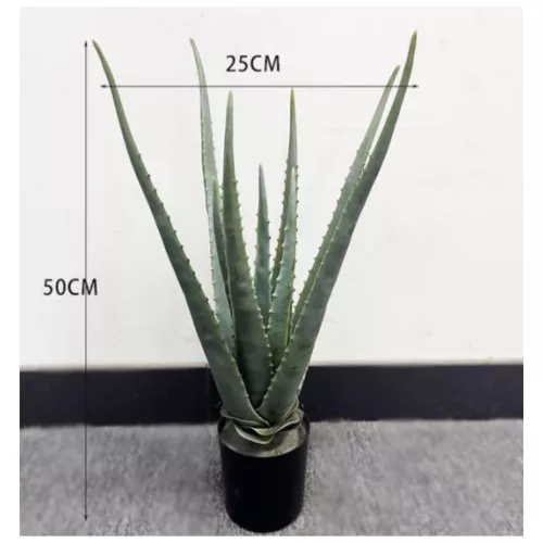 Műnövény Aloe Vera 50 cm