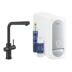   Grohe Blue Home L kifolyós kezdőkészlet kihúzható gyöngyöztetővel bársony fekete