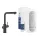 Grohe Blue Home L kifolyós kezdőkészlet kihúzható gyöngyöztetővel bársony fekete