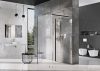 Walk-In Corner 120x90 zuhanykabin fekete+transparent