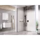 Walk-In Wall Szett 60, zuhanykabin fekete+transparent