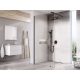 Walk-In Wall Set 80, zuhanykabin fekete+transparent