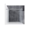 Walk-In Wall-100 zuhanykabin krómhatású+transparent