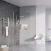 Walk-In Wall Set 110, zuhanykabin krómhatású+transparent