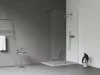 Walk-In Wall Szett 160, zuhanykabin krómhatású+transparent