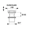 Jika Mio Clik-Clack 5/4 matt fekete 