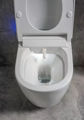 JIKA Mila Bidéfunkciós fali WC JIKAclean, Rimless "perem nélküli"