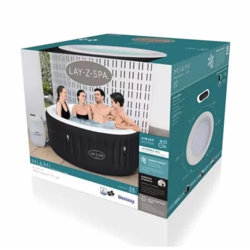 Lay-Z-Spa Miami felfújható jakuzzi 180x66 cm