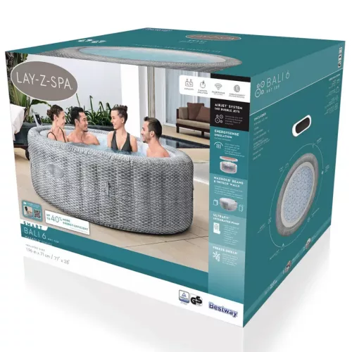 Lay-Z-Spa Bali Airjet felfújható jakuzzi 196x71cm