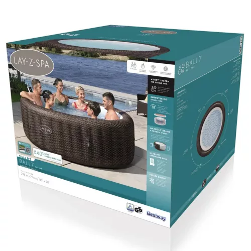 Lay-Z-Spa Bali Airjet felfújható jakuzzi 216x71cm 