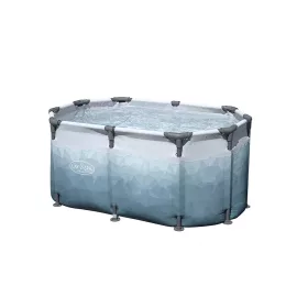   Lay-Z-Spa ovális, fémvázas jégfürdő kád 150 x 90 x 65 cm