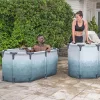 Lay-Z-Spa ovális, fémvázas jégfürdő kád 150 x 90 x 65 cm