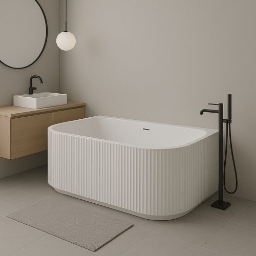 Inspiro Buscello Stripe 170x80x60cm térben álló kád