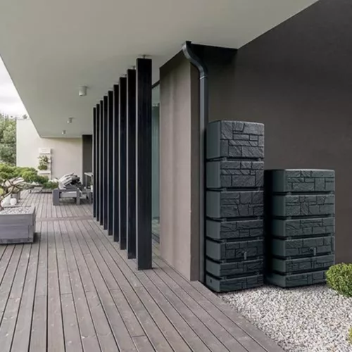 Esővízgyűjtő Tanker 350 Tower Stone, antracit