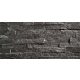 Természetes kőpanel fényes fekete 15x60 cm (IV1560-BL)